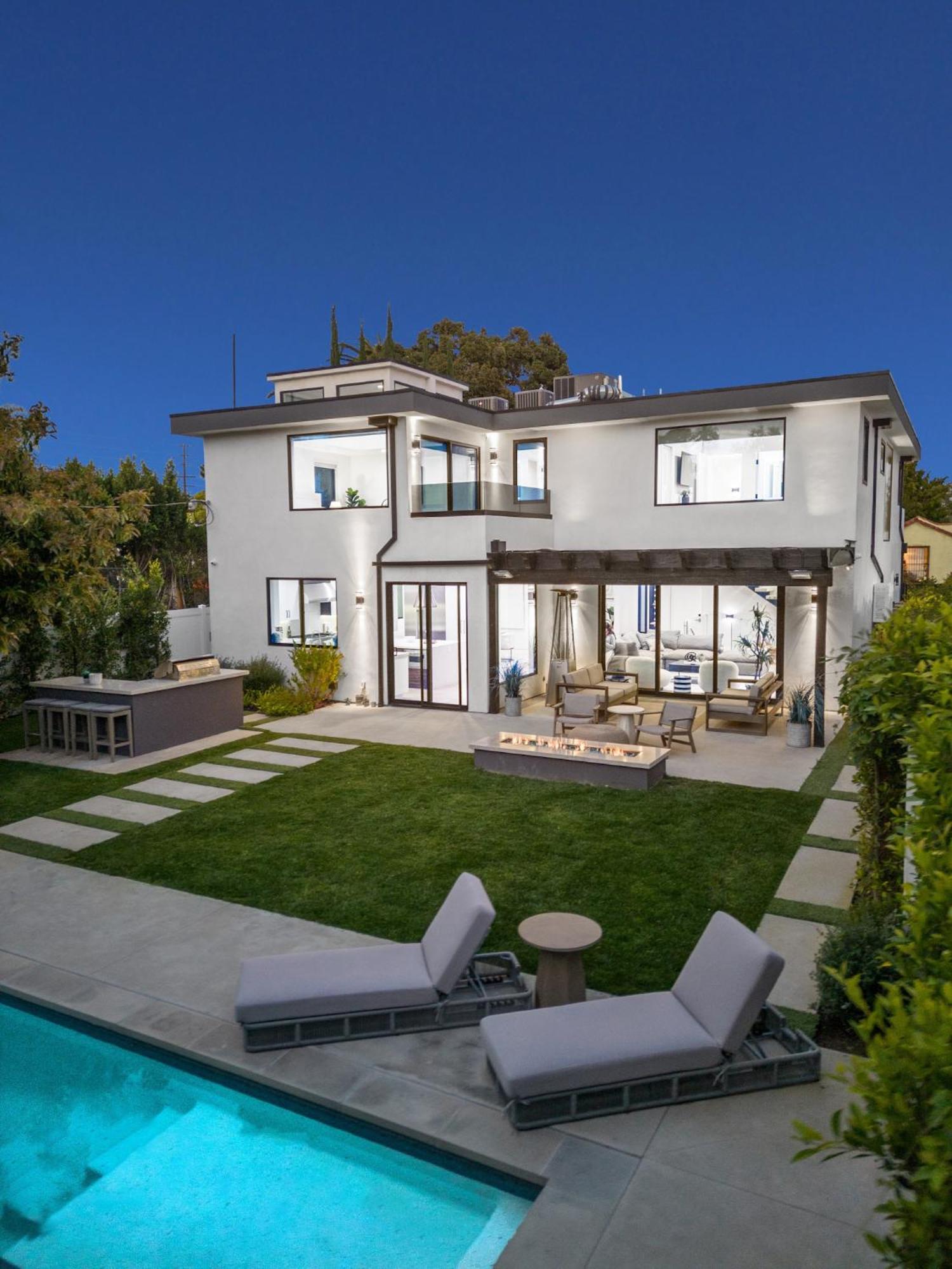 Curson Modern Villa Los Angeles Buitenkant foto