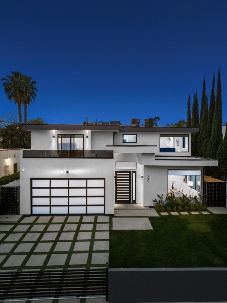 Curson Modern Villa Los Angeles Buitenkant foto